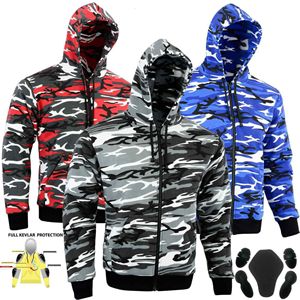 Sudadera con capucha y forro polar para hombre y mujer, con protección CE Kevlr para motocicleta, personalizada, venta al por mayor - Product Image 5
