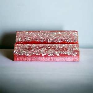 Elegante Tarjetero Cuadrado de Resina Grabada Tradebyd, Organizador de Escritorio Moderno y Premium, Exhibidor de Tarjetas de Visita Hecho a Mano para Boutique y Comercio Minorista - Product Image 4