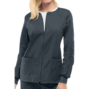 High Quality Flexible Soft Stretchy Nurse Jackets for Long Shifts Comfortable Healthcare Breathable <b>Scrubs</b> Designed Hospitals - Product Image 1