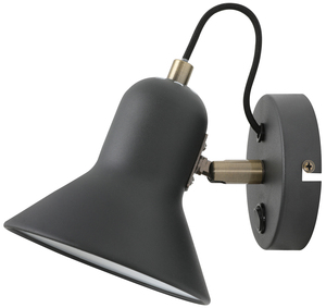 Lampada da parete nera Boston E27 (F-Bright 2070911-N) - Product Image 1