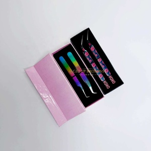Pince à épiler pour cils GETUP BROSONS IMPEX de haute qualité en acier inoxydable, plusieurs couleurs, pointe lisse, poignée diamantée, antimagnétique - Product Image 4