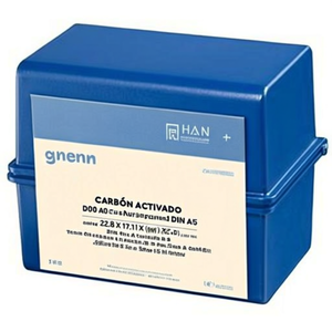 HAN Blue <b>Polystyrene</b> DIN A5 Cross Index Card <b>Box</b> 500 Cards 22.8 X 17.1 X 10.2 cm (W X H X D) - Product Image 2