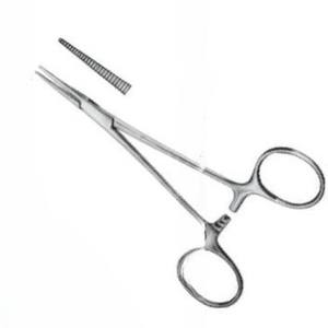 Produit de vente chaud personnalisé Halstead pince hémostatique délicate droite 9.5cm Instruments chirurgicaux en acier inoxydable - Product Image 3