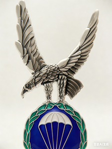 Insignia de Metal Personalizada de Paracaidista con Águila, Pin de Solapa con Esmalte Artesanal y Cierre de Rosca y Mariposa para Souvenir y Colección - Product Image 6