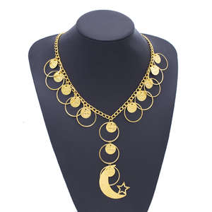 สร้อยคอเหรียญเงินทรงเรขาคณิตสไตล์วินเทจโบโฮ ถักด้วยเชือกไหมสีดำแบบดั้งเดิม สร้อยคอชนเผ่า สร้อยคอแฟชั่นสไตล์ชาติพันธุ์ สำหรับงานปาร์ตี้ เครื่องประดับอิสลาม - Product Image 3