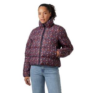 Blouson d'hiver matelassé en duvet de canard pour femme, veste bomber noire et rose, patchwork, designer de mode, veste courte personnalisée avec logo - Product Image 6