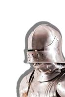 Traje de Armadura Medieval de Caballero Gótico de Aleación de Zinc y Latón CH, Decoración Completa para el Hogar, Acabado Pulido para Bodas, Impresión Digital, Logotipo Personalizado
