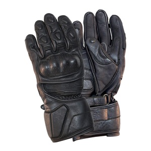 Diseño personalizado Hombres Mujeres Guantes de carreras de dedo completo Guantes de cuero a prueba de viento para motocicleta Protección de nudillos para motocicleta - Product Image 6