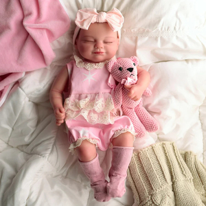 Babeside Original <span class=keywords><strong>Reborn</strong></span> Baby Skylar17 Técnicas de pintura avanzadas Little Infant Girl Fashion Dolls Regalo perfecto Muñeca - Product Image 3