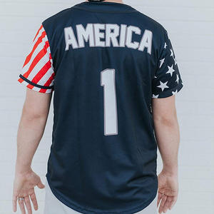 เสื้อเบสบอลพิมพ์ซับลิเมตเจอร์ซีย์ - Product Image 2