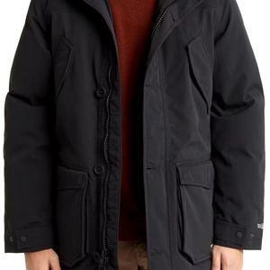 Veste Parka pour hommes de haute qualité rembourré épais polaire capuche manteau décontracté extérieur imperméable chaud Style de rue veste d'hiver Premium - Product Image 4