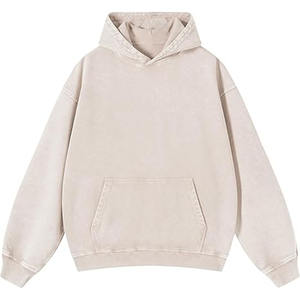 เสื้อฮู้ดไหมพรมบุซับในทรงโอเวอร์ไซส์สำหรับผู้ชายรุ่นใหม่ล่าสุด ไซส์พลัส เสื้อผ้าสตรีทแวร์สำหรับฤดูหนาว โพสโดย Dress Sports - Product Image 1