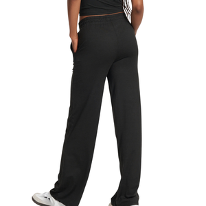 Pantalones Holgados y Relajados para Mujer, Pantalones Anchos Elásticos y Suaves, Ropa Deportiva Informal y Cómoda, Fabricante Personalizado - Product Image 2