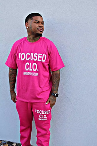 Ensemble t-shirt et pantalon en coton du fabricant Pantalon de survêtement évasé Ensembles de t-shirts sérigraphiés surdimensionnés d'été Survêtements pour hommes - Product Image 6