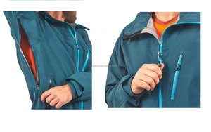 Veste coupe-vent à capuche unie avec logo personnalisé, respirante, coupe-vent, sweat-shirt décontracté d'automne, chaud, non doublé - Product Image 5