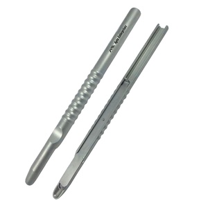 Lima Quirúrgica para Modelar y Suavizar Huesos, Instrumentos de Limpieza, Relleno Dental, Lima de Hueso de Acero Inoxidable de Doble Punta al por Mayor - Product Image 1