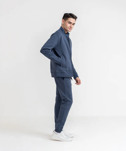 Survêtements en coton personnalisés pour hommes grande taille décontracté Fitness survêtement nouveau design vêtements de sport d'hiver pour adultes XL polaire - Product Image 5