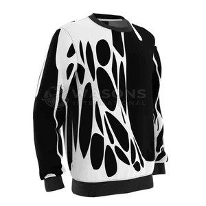 Sweat-shirt pour homme imprimé, style urbain et tendance, idéal pour les voyages, pliable, infroissable, léger et facile à transporter - Product Image 2