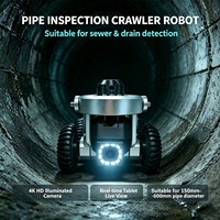 Robot d'inspection de canalisation BH-CA02 Pro, caméra d'égout étanche IP68 4K HD