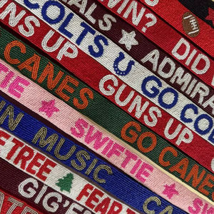 Beaded Purse Straps <b>Embroidered</b> Seed Bead <b>Bags</b> Strap for Tote <b>Bags</b> and <b>Clutch</b> for Women and Giris by Afza Enterprises - Product Image 1