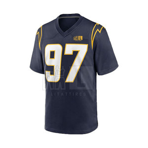 Material de secado rápido Uniforme de fútbol americano de poliéster personalizado OEM de alta calidad - Product Image 2