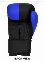 Gants de boxe professionnels à prix d'usine en promotion, avec logo personnalisé, en PU, pour l'entraînement, avec bandage de poignet réglable et fermeture auto-agrippante - Product Image 4