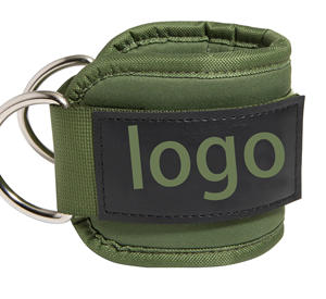 สายรัดข้อเท้าแบบสายเคเบิล GAF สำหรับทุกเพศ สวมใส่สบาย ปรับแต่งได้ ทำจากไนลอนและนีโอพรีน พร้อมห่วง D สำหรับรองรับ ใช้ได้ทั้งผู้ชายและผู้หญิง - Product Image 4