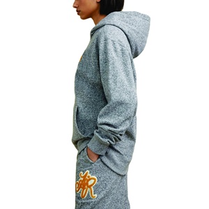 Sudaderas con capucha personalizadas para hombres 100% algodón peso pesado calidad de lujo Puff impresión ropa de calle de gran tamaño sudaderas con capucha para hombres - Product Image 2