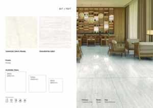 Dalles de sol en porcelaine brillante 1200x1200, solution élégante pour les murs et les sols - Product Image 3