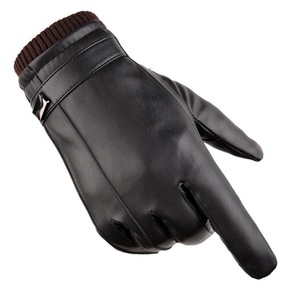 2025 nouveau Design de mode écologique en cuir véritable gants pour dames femmes chaud hiver noir quotidien décontracté fête écran tactile - Product Image 2