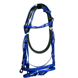 Bridon pour cheval en PVC de haute qualité personnalisable en Biothene, différentes tailles et couleurs pour usage équestre - Product Image 1