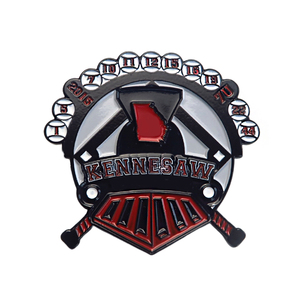 เข็มเคลือบสำหรับเบสบอลป้ายกีฬา MOQ100ได้ตามต้องการ - Product Image 2