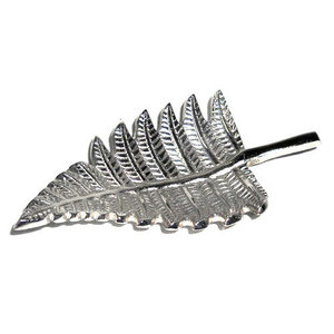 Plateau décoratif artisanal moderne en métal à 2 bras, fabriqué en Inde, en aluminium poli doré – Meilleure vente pour mariage - Product Image 3