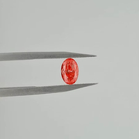 Zafiro Rosa Sintético de Corte Ovalado, Cultivado en Laboratorio, de 1-5 Quilates, para la Elaboración de Joyería de Lujo, Piedra Suelta, Marca Mantra Diamond
