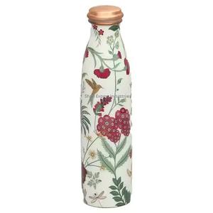 Bouteille d'eau en cuivre de conception de couleur de marbre bouteille d'eau de boisson anti-fuite pour la maison et le bureau bouteille en cuivre - Product Image 2