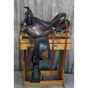 Selle de course anglaise en cuir véritable, bride pour cheval, absorbant la transpiration, respectueux de l'environnement, équestre, prix de vente promotionnel - Product Image 3