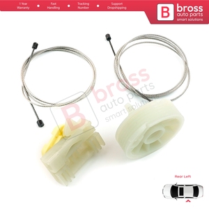 Kit de réparation de lève-vitre BWR367, porte arrière gauche pour Meriva MK1 A X03 2003-2010 93362663 - Product Image 5