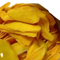 Best verkochte 500g vacuüm verpakte gedroogde mangoschijfjes, natuurlijke zure smaak, in glazen pot & bulkverpakking, geconserveerd in siroop.