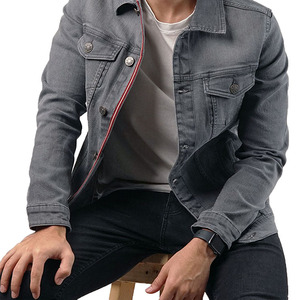 Vestes en jean pour hommes de qualité supérieure, fabrication professionnelle, tendance de la mode, tissu réversible, hiver, prix raisonnable - Product Image 5