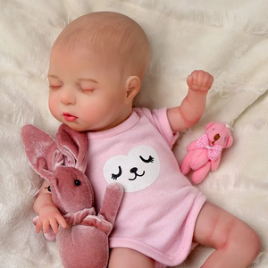Muñecas Reborn para Dormir Babeside, <span class=keywords><strong>Lola</strong></span>, 12 Pulgadas, Recién Nacida, Extremidades de Vinilo, Cuerpo de Tela Suave - Product Image 3