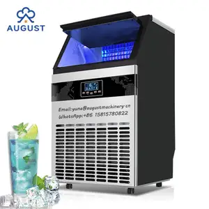 Commerciële Zonne-Energie Guangzhou 1 Ton Clear Big Ice Cube Block Maker Maken Machine Voor Kleine Zuid-Afrika