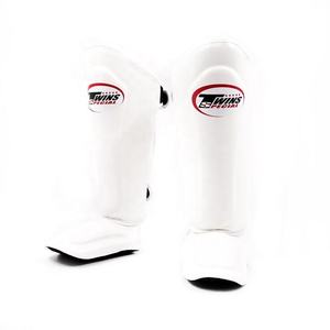 Espinilleras Profesionales de Muay Thai para Entrenamiento, Logotipo Personalizado, Impresión Digital, Cuero PU Transpirable, Protección Profesional para Patadas - Product Image 5