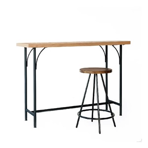 Tabouret de bar élégant à armature métallique industrielle pour les sièges d'accueil - Product Image 3