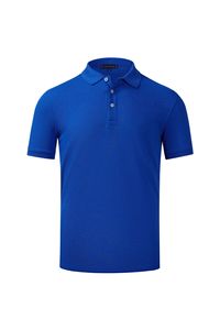 Summer Custom Business New Cotton T-shirt Polo à manches courtes pour hommes Lapel Leisure Blank T-shirt pour hommes - Product Image 4