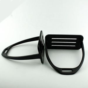 Equipo ecuestre de construcción Premium Estribos para carreras de caballos Estribos para montar a caballo de estilo inglés cómodos de aluminio - Product Image 3