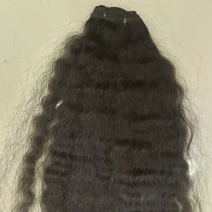 Extensiones de pelo humano Remy de doble trama alineada a máquina de ondas corporales de 20-30 pulgadas, sensación suave, indio crudo, recién llegado - Product Image 1