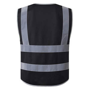 Chaleco de Seguridad de Alta Visibilidad Impermeable para Trabajo, con Bolsillos Reflectantes, Construcción de Nailon de Calidad, Logotipo Personalizable, Soporte FLEX FIT - Product Image 4