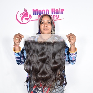 Producto Genuino, Cabello Indio Frontal con Ondas Corporales, Disponible Directamente de Fábrica a Precios de Mayoreo con Volumen Natural en Venta - Product Image 1