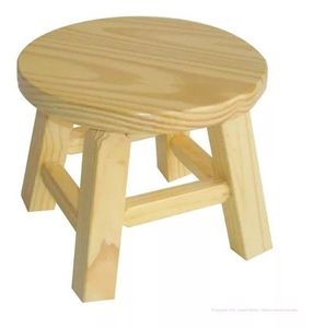 Taburete de madera tradicional con detalles tallados a mano agrega valor patrimonial a los interiores culturales templos y salas de oración - Product Image 2