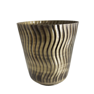 Must have Metal & Wood Desktop Round Planter Matt Black and Natural Colour <b>Large</b> Desktop <b>Pot</b> and <b>Flower</b> <b>Pot</b> In Wholeselling Bulk - Product Image 5